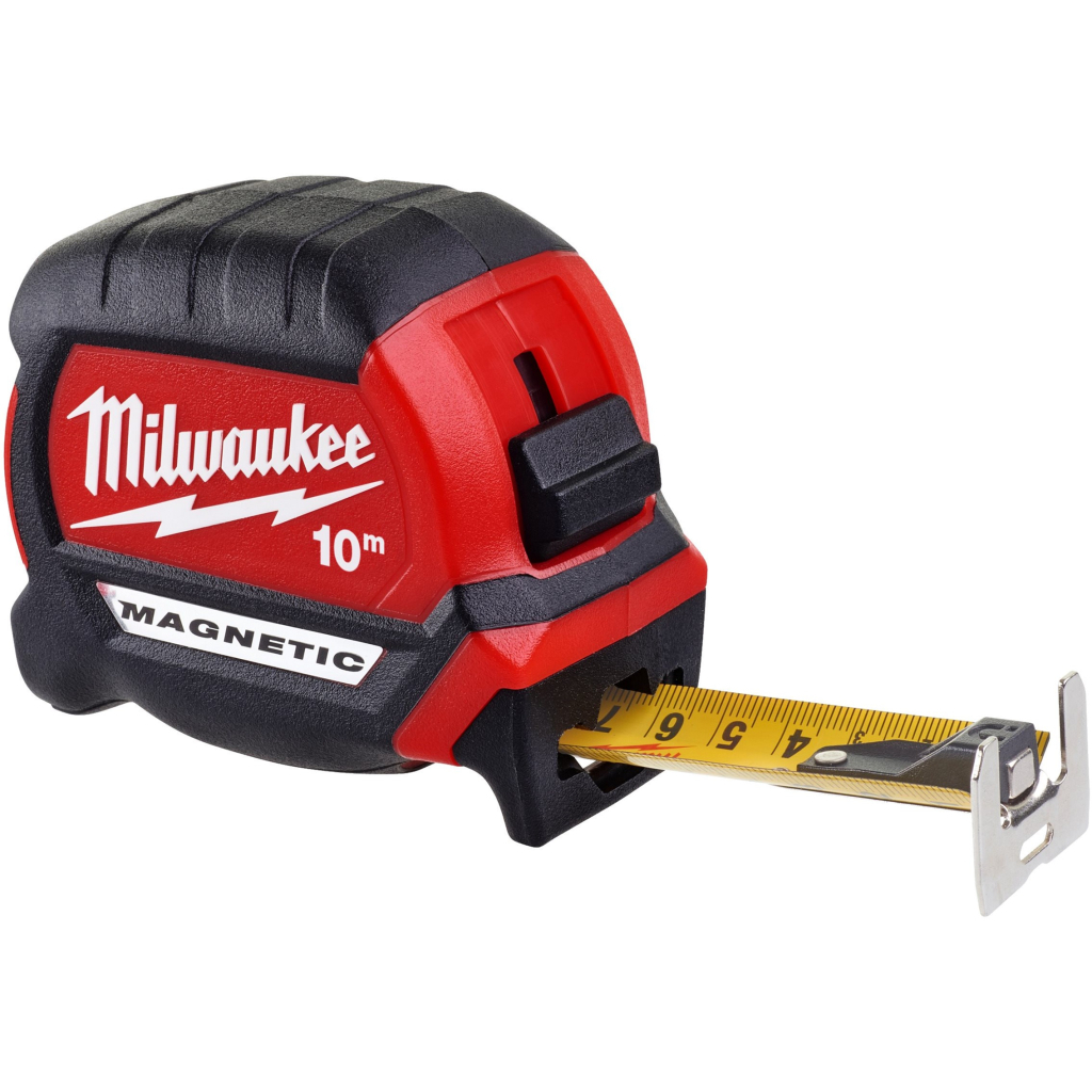 Рулетка Milwaukee магнітна PREMIUM, 10м, 27мм (4932464601)