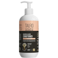 Кондиціонер для тварин Tauro Pro Line Ultra Natural Care Keratin & Gloss 400 мл (TPL63609)