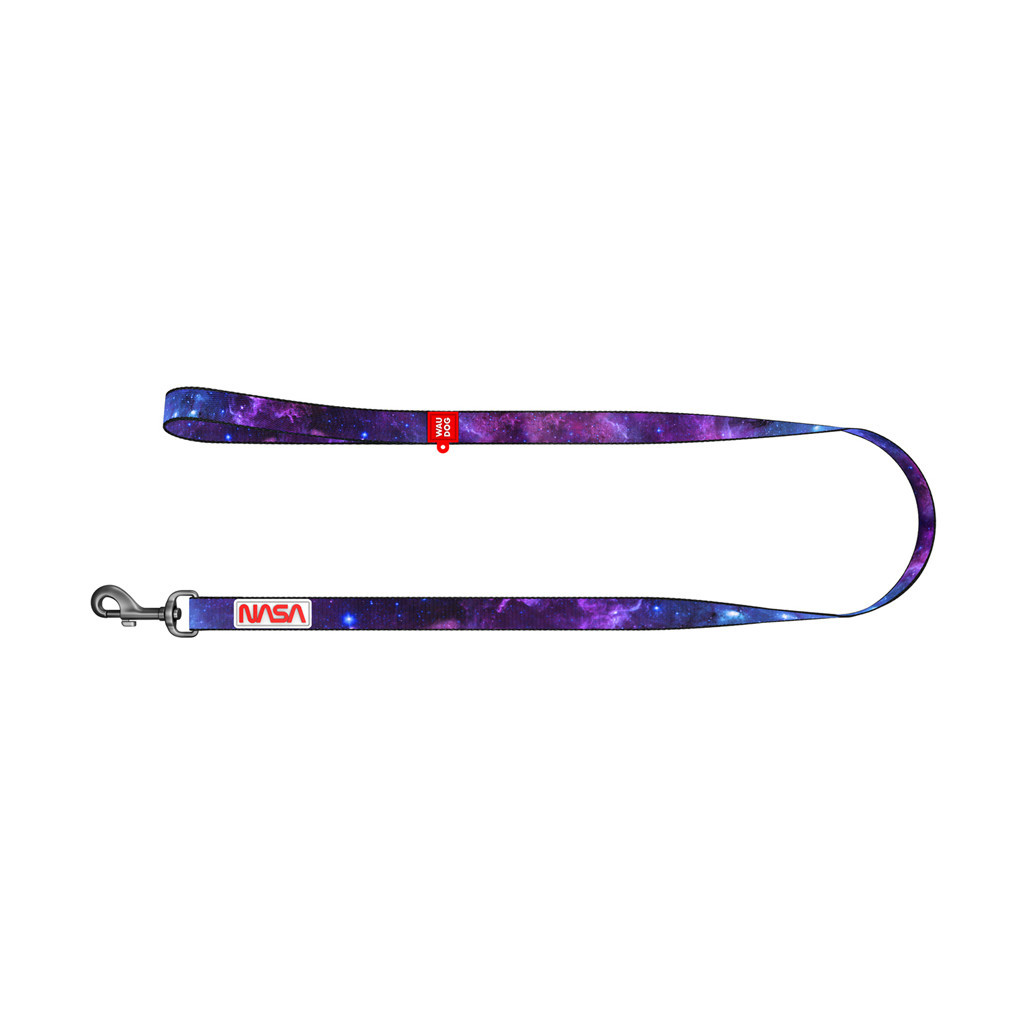 Повідець для собак WAUDOG Nylon "NASA21" M 20 мм х 122 см (4902-0148)
