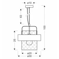 Люстра Candellux Fiba (31-78506)