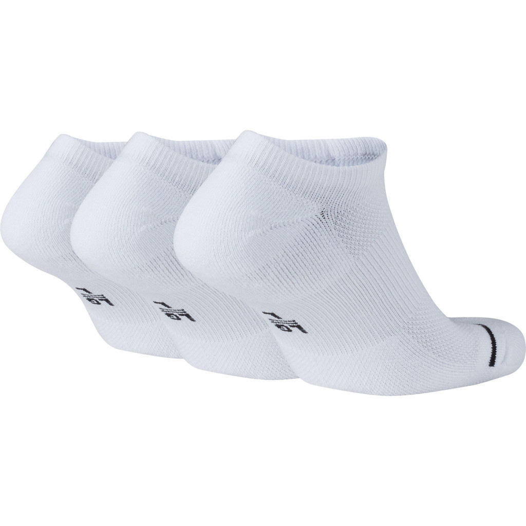 Шкарпетки Nike U ED CUSH POLY NS 3PR 144 DX9656-100 42-46 3 пари Білий (196152694287)