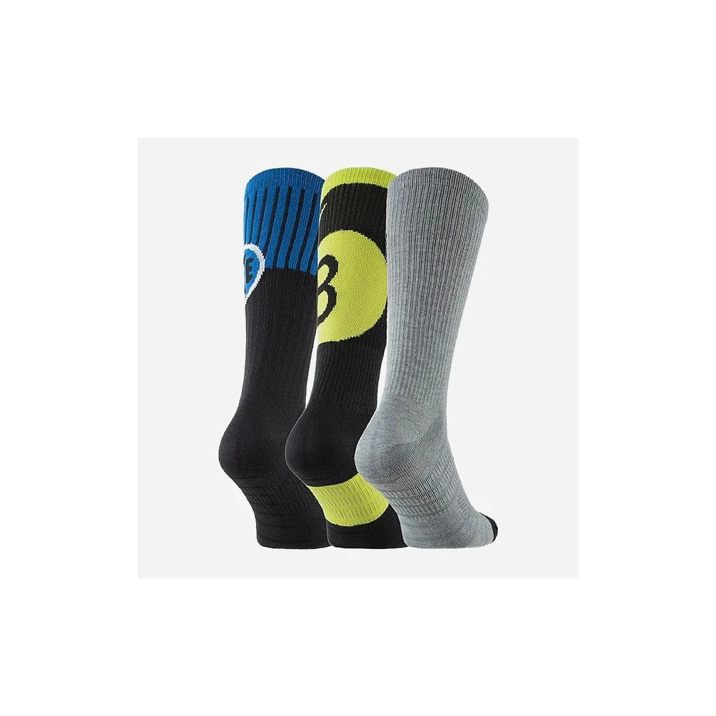 Шкарпетки Nike U NK SB EVERYDAY MAX LTWT CREW 3PR CU6478-902 34-38 3 пари Мультиколор (194500854062)