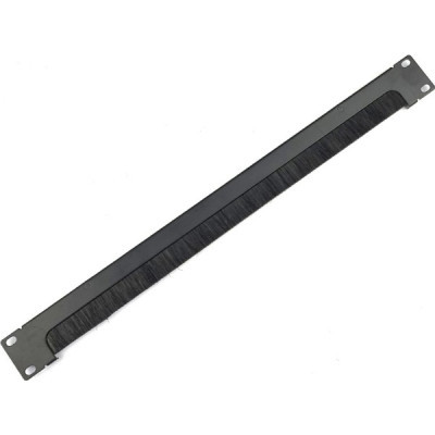Кабельний організатор Eserver 19" 1U щіточний, однобічний (WT-2154A)