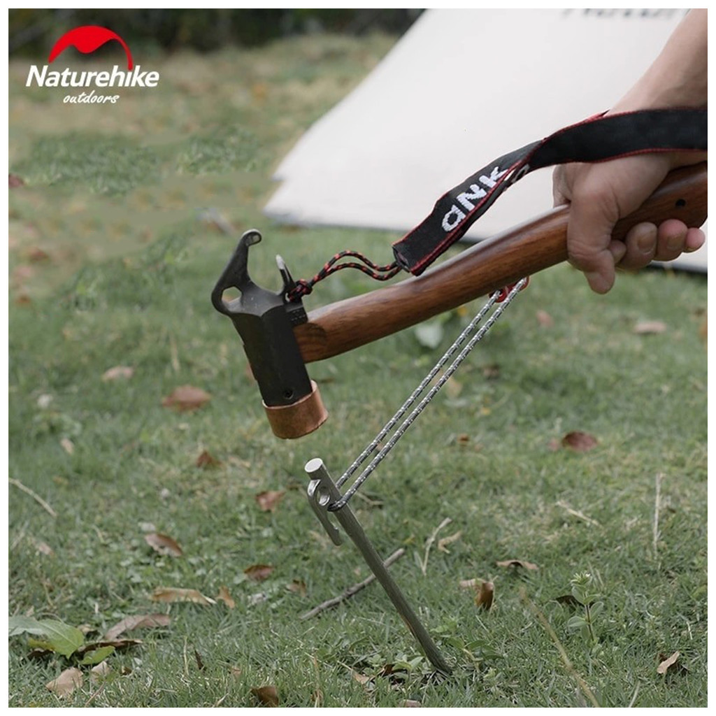 Комплект кілочків Naturehike NH19PJ014 25 см сірий (6927595746929)