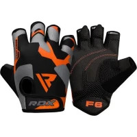 Gloves for fitness RDX F6 Sublimation Orange S (WGS-F6O-S)