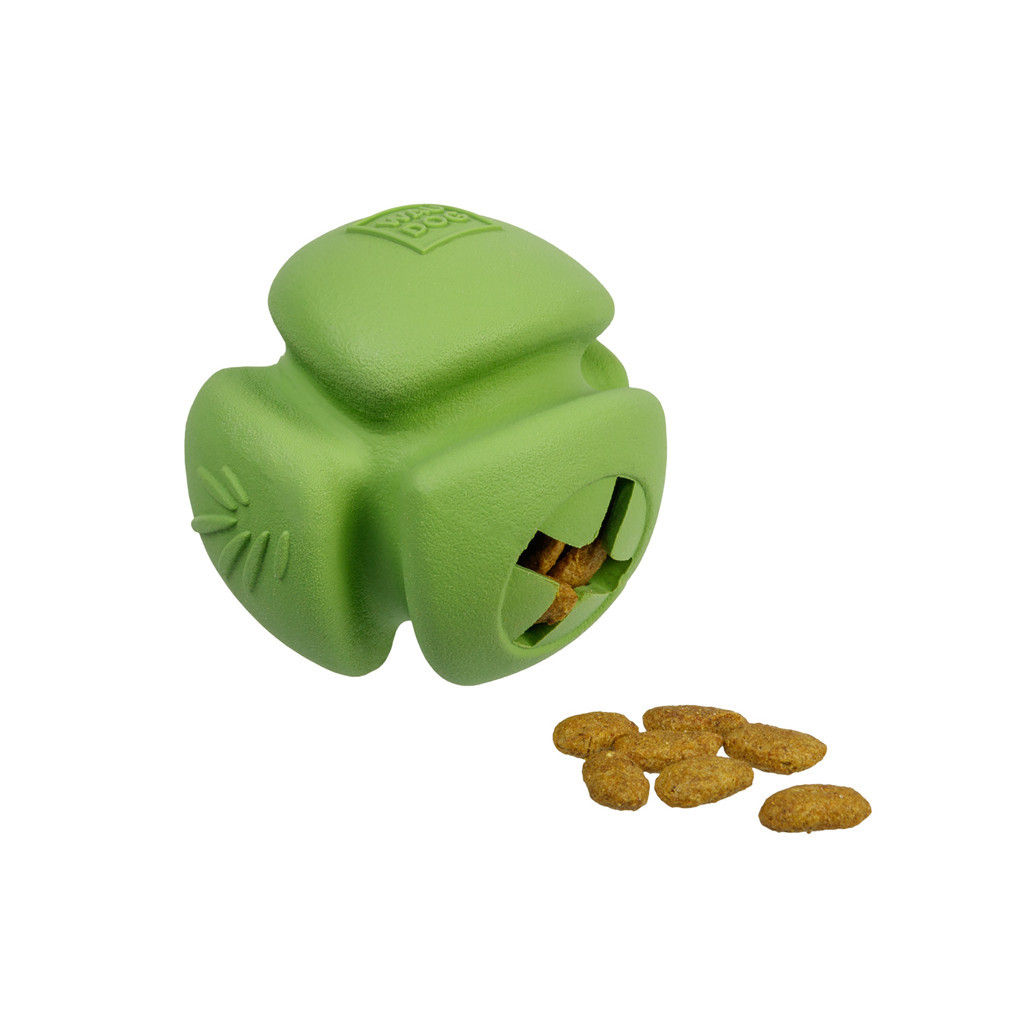 Іграшка для собак WAUDOG Fun Natural М'яч 7 см зелена (621318)