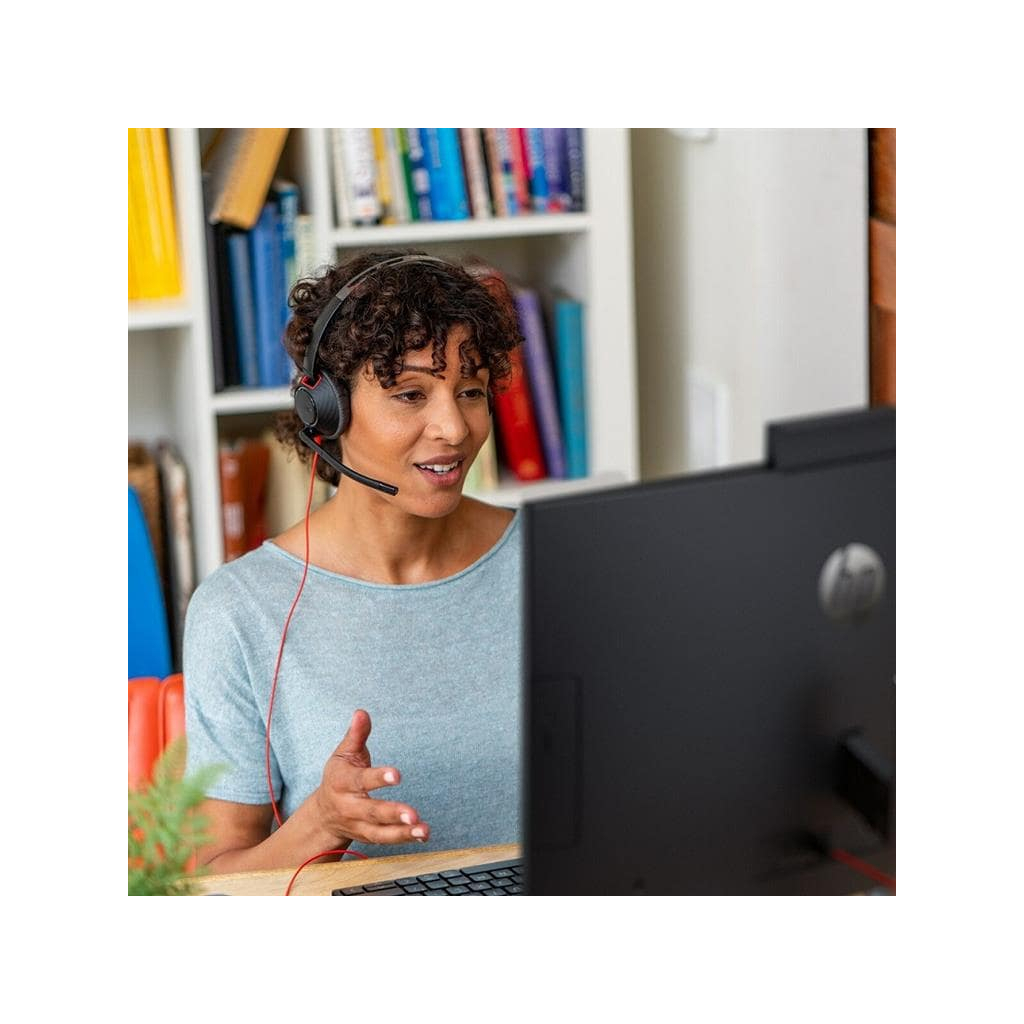 Навушники Poly Blackwire 5210 USB-A/USB-C 3.5 мм Black (8X230AA) Навушники Poly Blackwire 5210 USB-A/USB-C 3.5 мм Black (8X230AA)