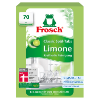 Tablets for dishwashers Frosch Lemon 70 pcs. (4001499958694)