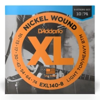 Струни для гітари D'Addario XL Nickel Wound Light Top / Heavy Bottom (10-52) (EXL140)