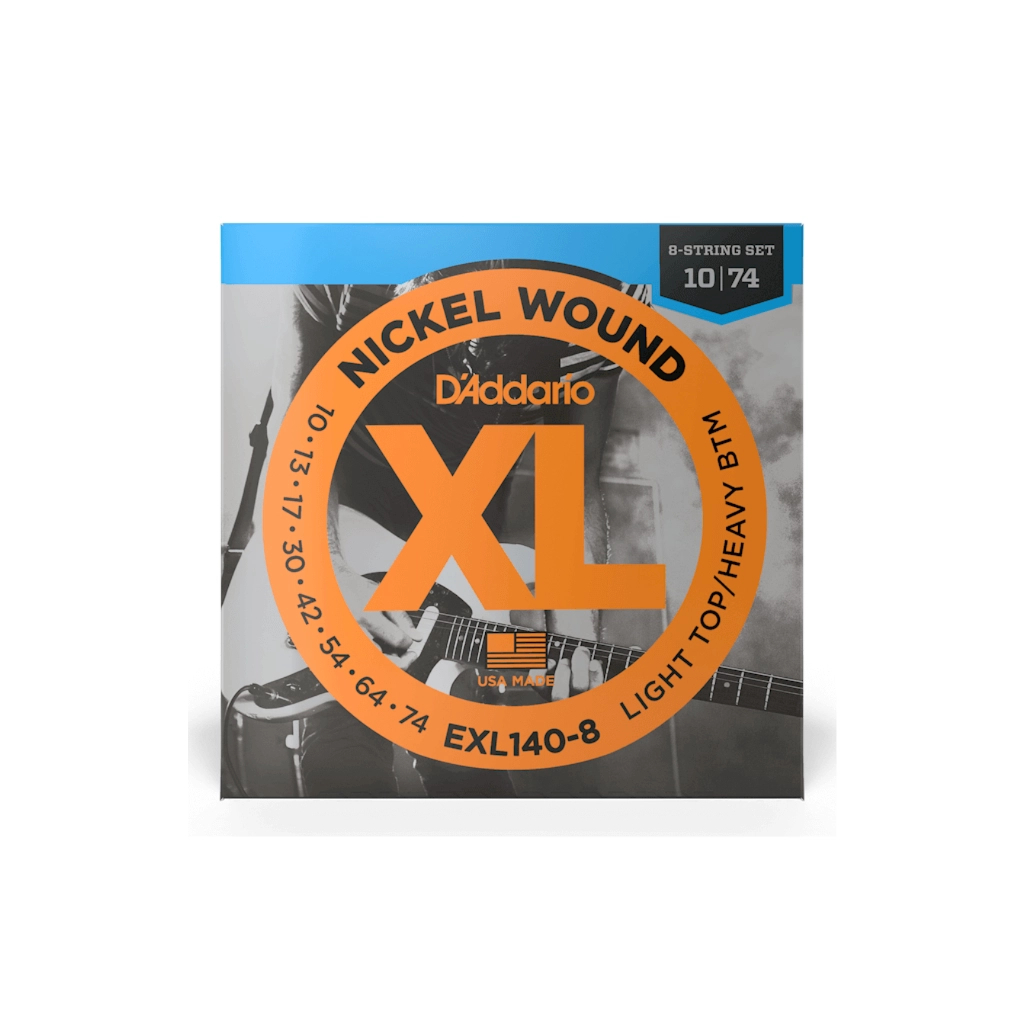 Струни для гітари D'Addario XL Nickel Wound Light Top / Heavy Bottom (10-52) (EXL140)