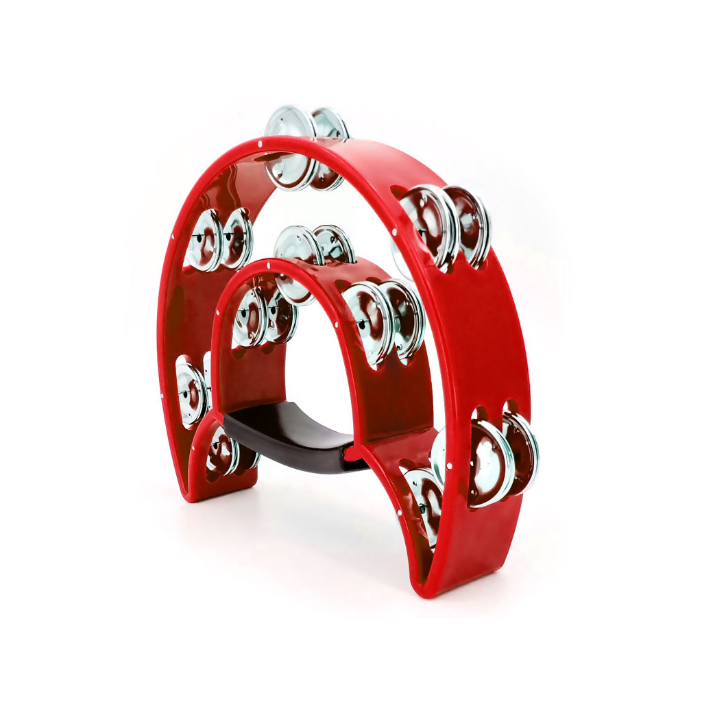 Тамбурин Maxtone Dual Power Tambourine Red (818 RD)