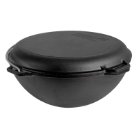 Tourist boiler Brizoll cast iron Asian with a lid-pan 10 l (KA10-2)