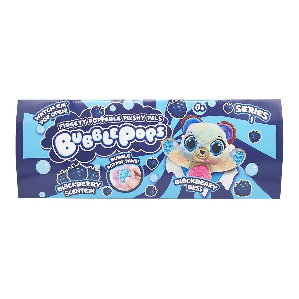 М'яка іграшка Bubble Pops Чорничне медвежа 20 см (2402005/8) М'яка іграшка Bubble Pops Чорничне медвежа 20 см (2402005/8)