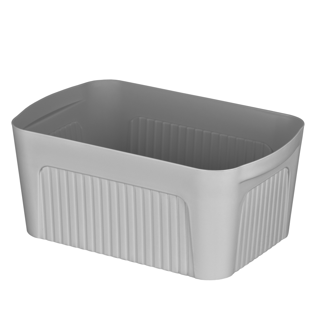 Контейнер для зберігання Ardesto З кришкою Сірий 6 л (ARHC2506G)