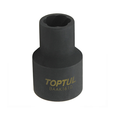 Торцева головка Toptul для пошкоджених гайок 1/2″ 16мм (BAAK1616)
