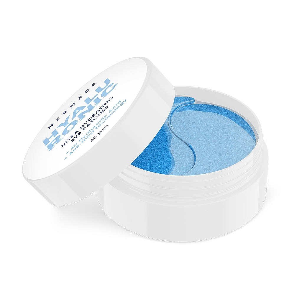 Патчі під очі Mermade 4D Hyaluronic Acid & Anti-thirst Technology Зволожувальні гідрогелеві 60 шт. (4823122901248)