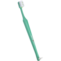 Toothbrush Paro Swiss Ortho Brush Orthodontic with a monobundle nozzle Soft Green (7.747/3)