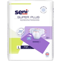 Diapers for adults Seni Super Plus Large 100-150 cm 30 pcs (5900516803605)