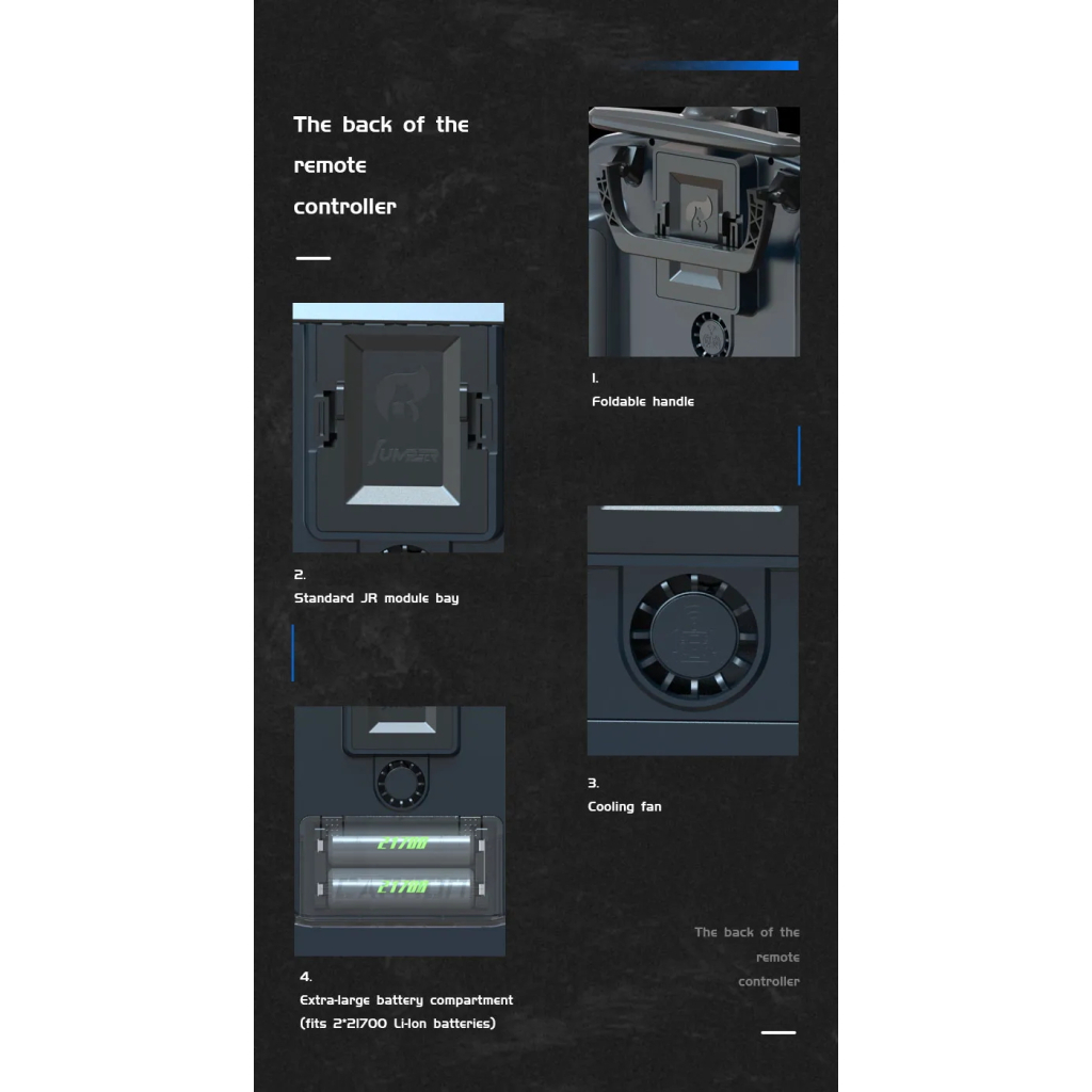 Пульт управління для дрона Jumper T14 ELRS 915 HALL (C10097)