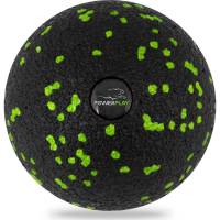 Масажний м'яч PowerPlay PP-4351 Epp Massage Ball (d10) Чорно/Зелений (PP-4351_Green_d10)