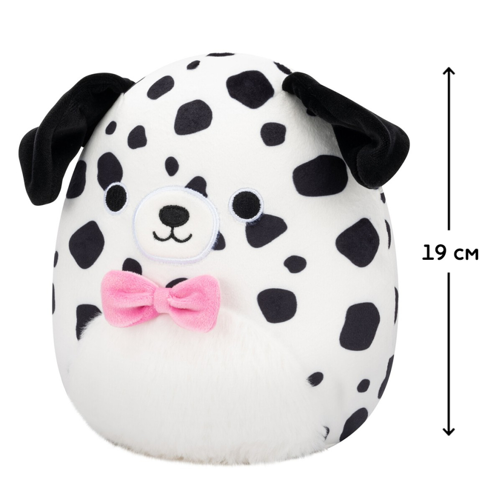 М'яка іграшка Squishmallows Далматинець Дастін 19 см (SQCR07942)
