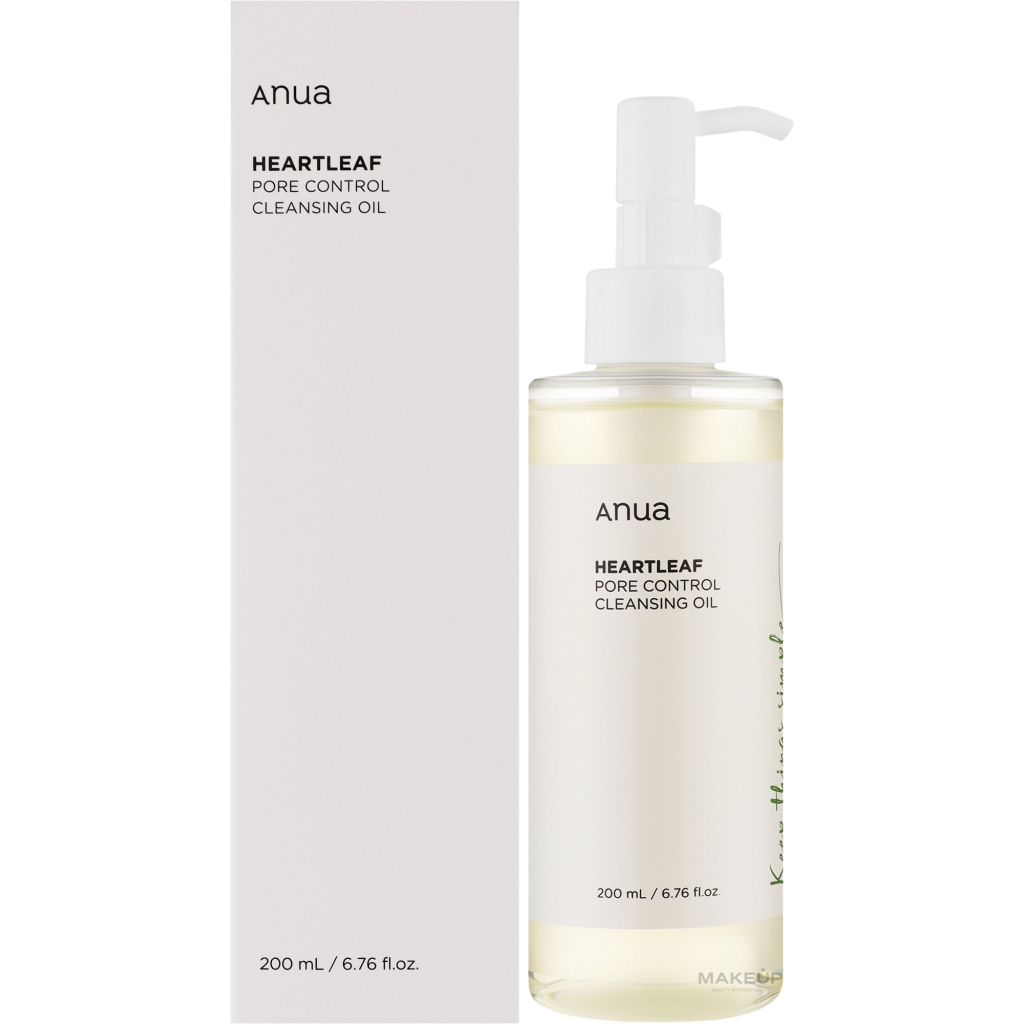 Олія для обличчя Anua Heartleaf Pore Control Cleansing Oil 200 мл (8809640734687)