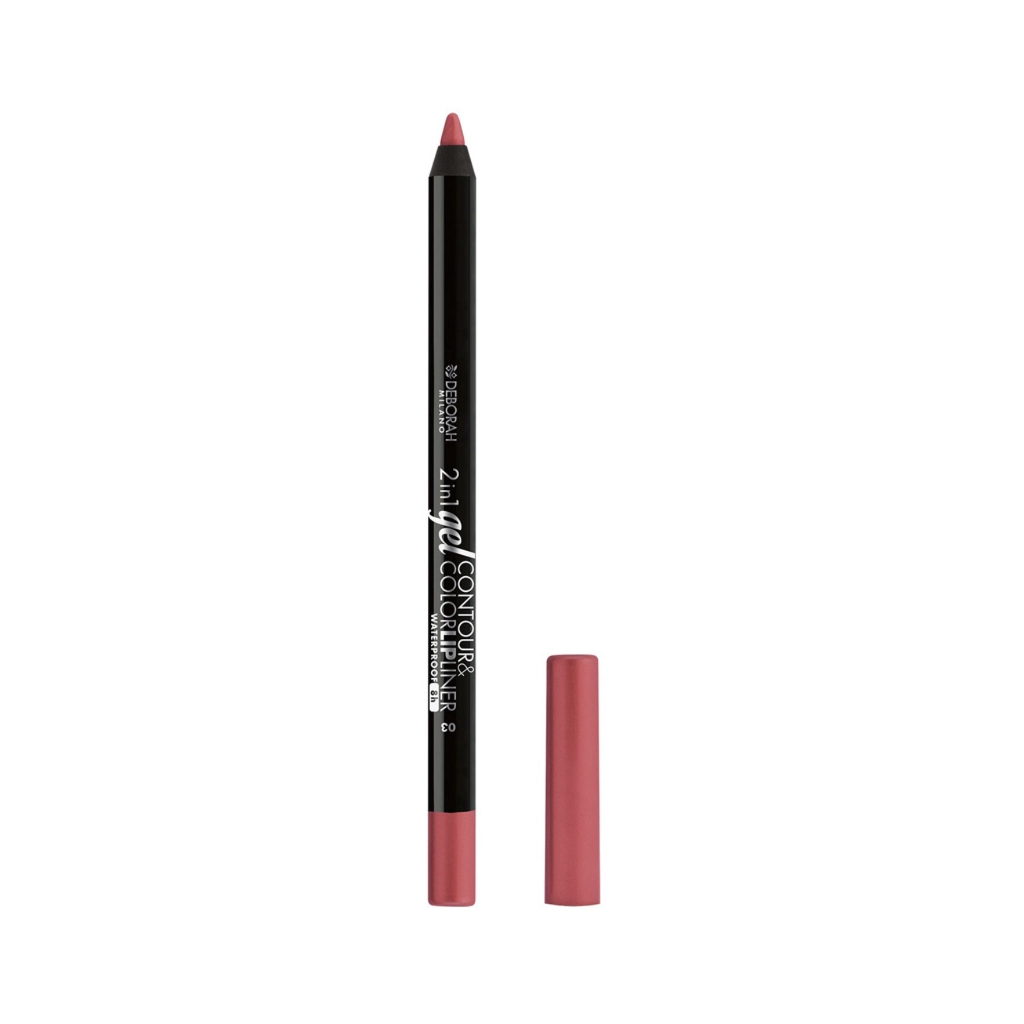 Олівець для губ Deborah 2in1 Gel Contour & Color Lipliner 03 - Dusty Pink (8009518365313)