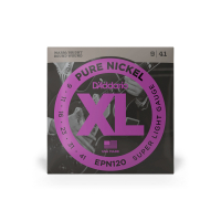 D'Addario XL Pure Nickel Super Light Guitar Strings (09-41) (EPN120)