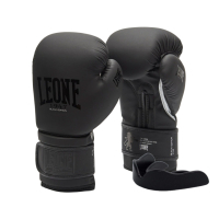 Боксерські рукавички Leone GN059 Black/White 10 унцій (GN059_Bl/White_10oz)