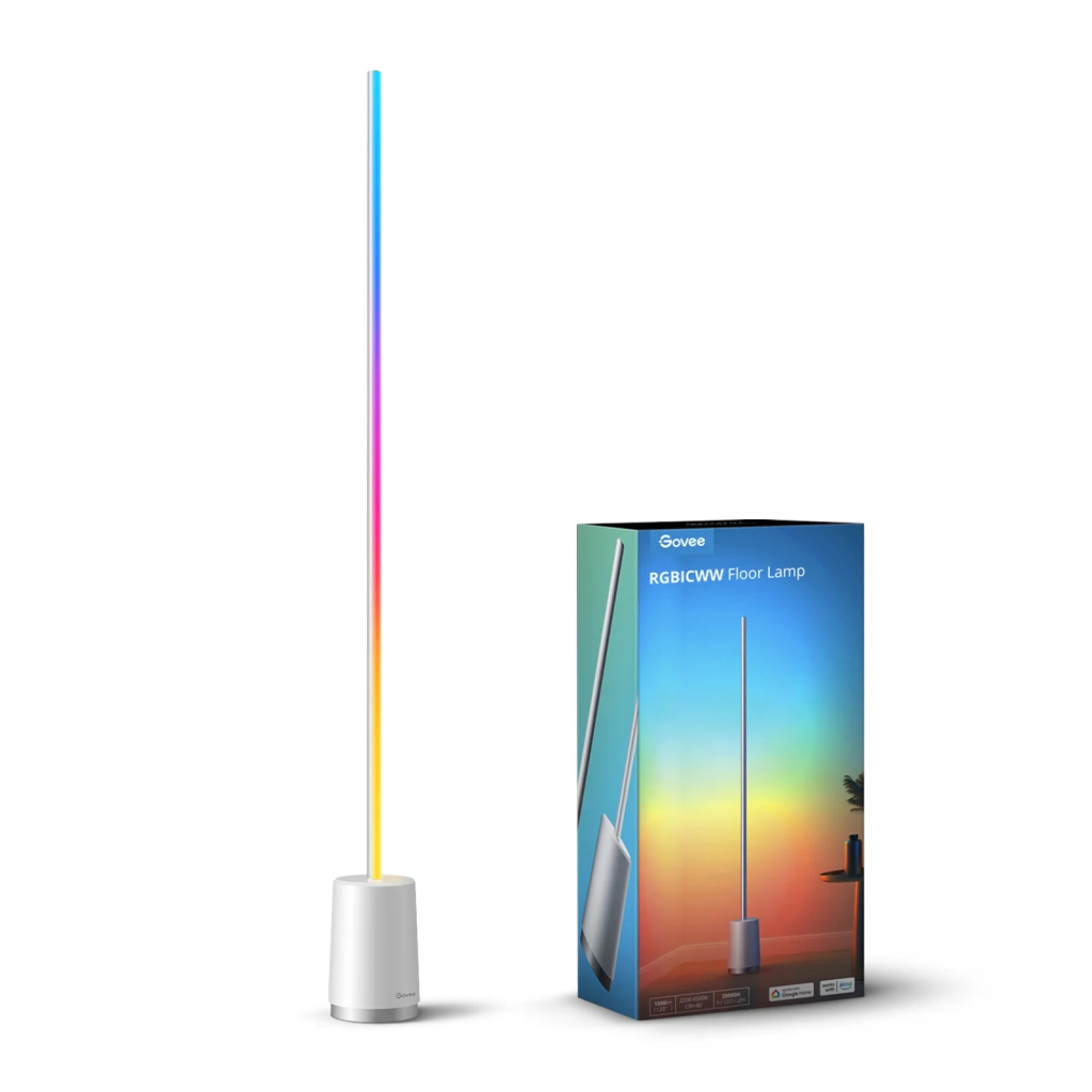 Торшер Govee H6072 Lyra, 1500Lm, RGBICWW, WI-FI/Bluetooth, white (H6072382)