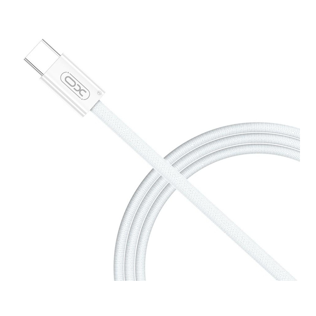 Дата кабель USB-C to USB-C 1.5m 60W white XO (NBQ260B_С_White) Дата кабель USB-C to USB-C 1.5m 60W white XO (NBQ260B_С_White)