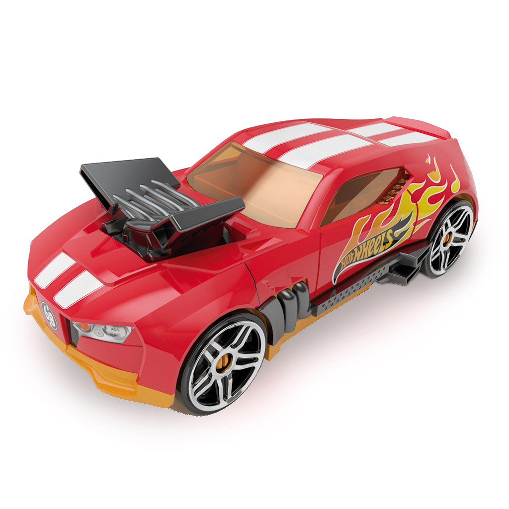Ігровий набір Hot Wheels Гоночний автомобіль-гараж Червоний 2 в 1 (HWCC15R) Ігровий набір Hot Wheels Гоночний автомобіль-гараж Червоний 2 в 1 (HWCC15R)