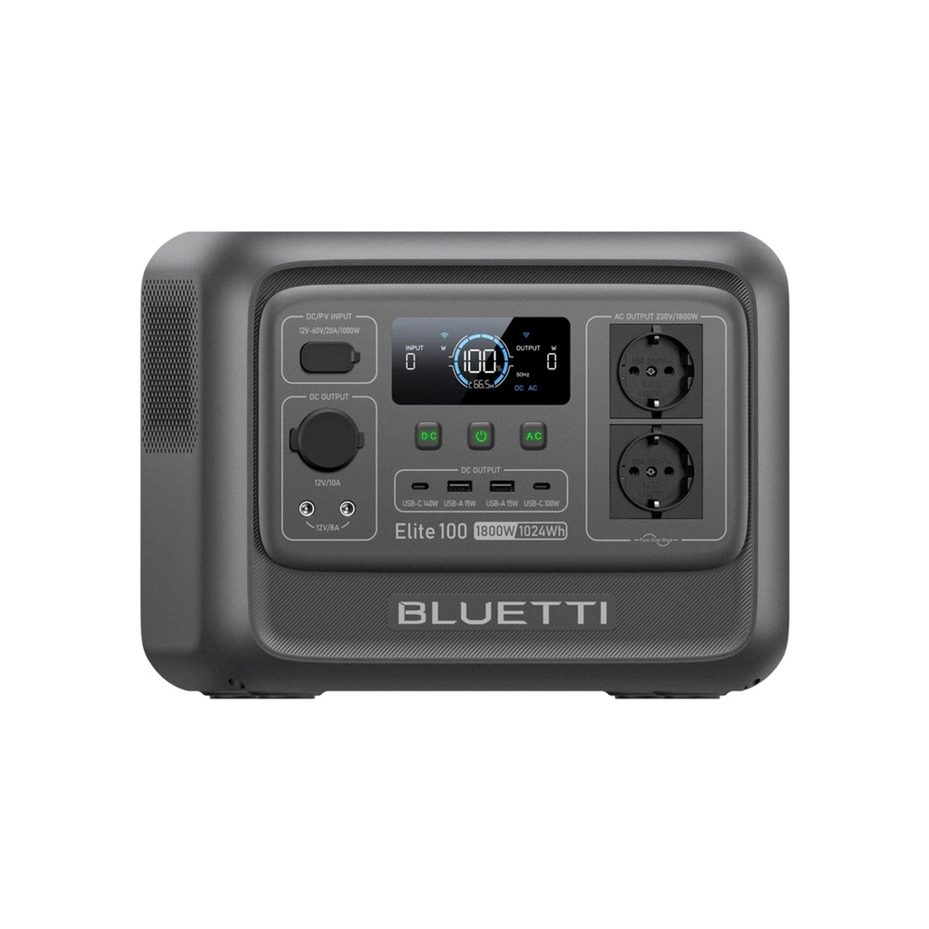 Зарядна станція BLUETTI Elite 100 V2, 1800W 1024Wh (EL100V2) Зарядна станція BLUETTI Elite 100 V2, 1800W 1024Wh (EL100V2)