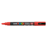 Marker UNI Posca, 0.9-1.3mm, Red (PC-3M.Red)