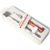Bakku tool set BK-7270 T4,T5,T6, 0.8 cross, 1.5 cross, tweezers, Blister (BK-7270)