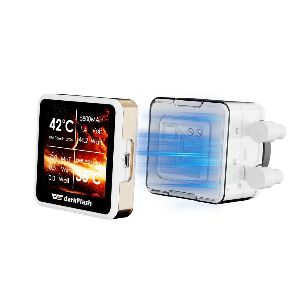 Система рідинного охолодження DARKFLASH DE360 WHITE Система рідинного охолодження DARKFLASH DE360 WHITE