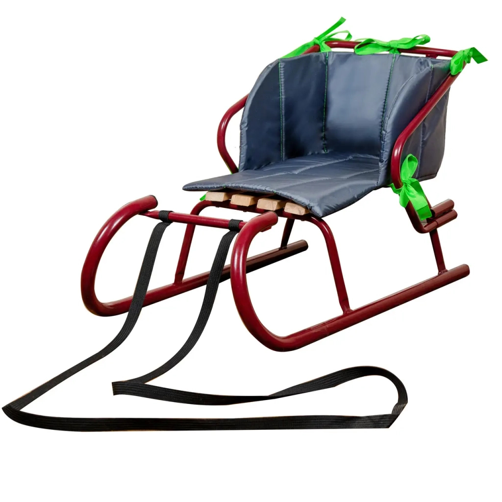 Матрацик в санки Snower сірий з салатовим (4820211101633) Матрацик в санки Snower сірий з салатовим (4820211101633)