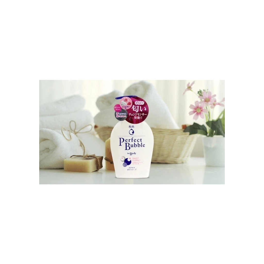 Гель для душу Senka Finetoday Perfect Bubble for Body Sweet Floral 500 мл (4901872443758)