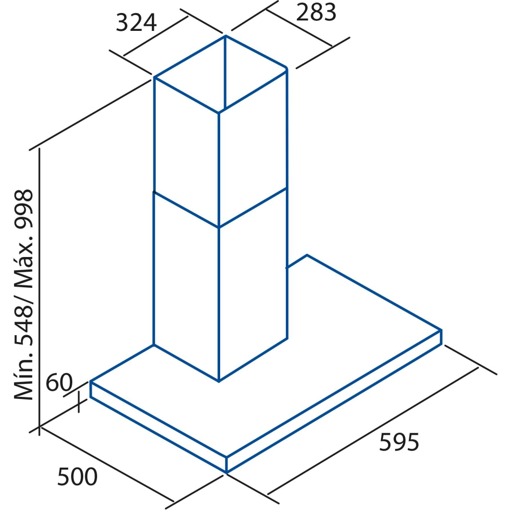 Витяжка кухонна Cata LEGEND 6000 XGBK (02060208)