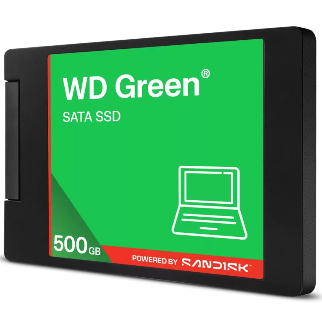 Накопичувач SSD 2.5" 500GB GREEN WD (WDS500G5G0A-00CPT0) Накопичувач SSD 2.5" 500GB GREEN WD (WDS500G5G0A-00CPT0)