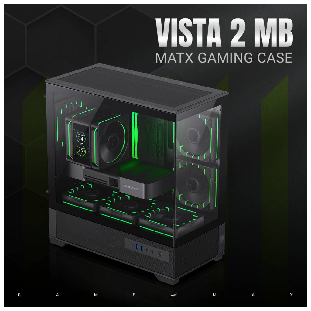 Корпус для ПК Gamemax VISTA 2 MB