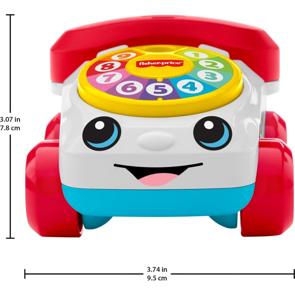 Каталка Fisher-Price машинка "Веселий телефончик" (JKD56)