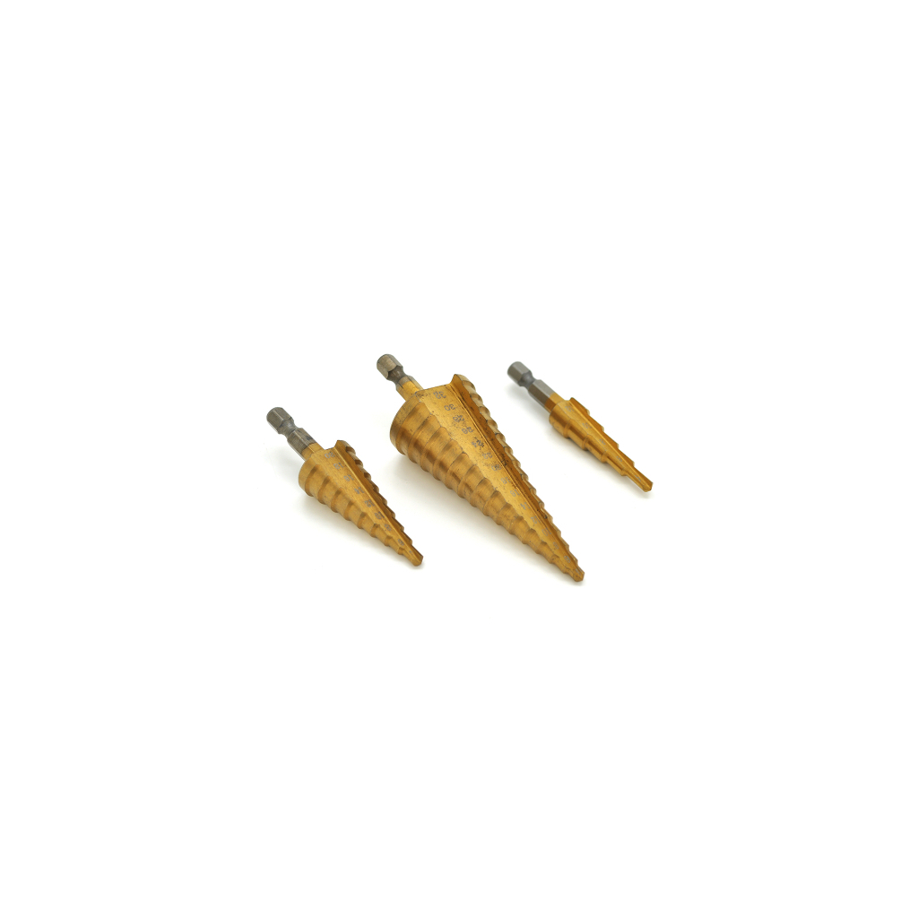 Набір свердл YOSO ступінчастих, крокових HSS 4-12; 4-20; 4-32мм (YOSO4-12,4-20,4-32)