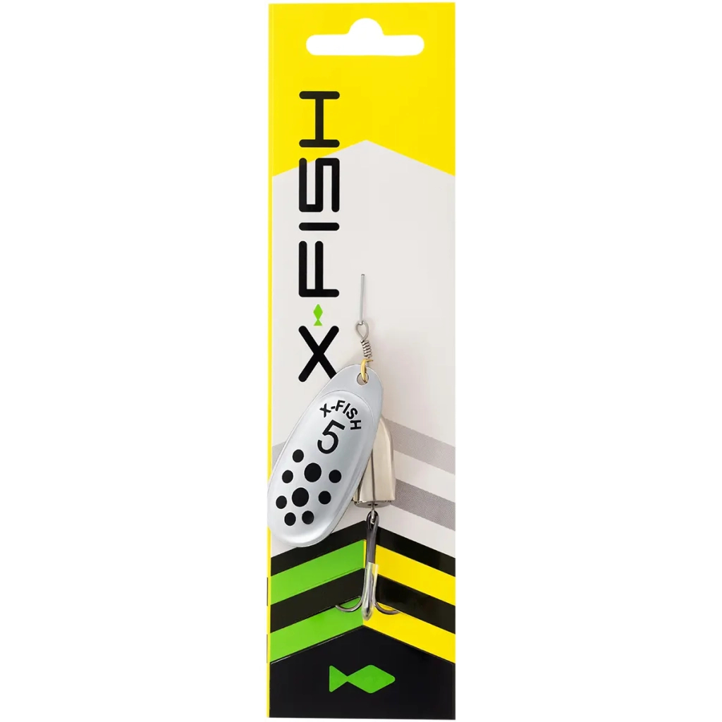 Блешня X-Fish Wolf 12,5g 5 Silver (1917.05.38) Блешня X-Fish Wolf 12,5g 5 Silver (1917.05.38)