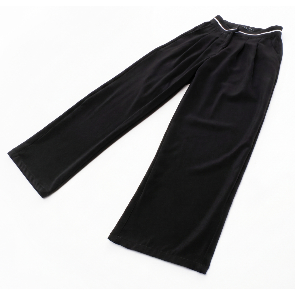 Штани дитячі A-Yugi палаццо (9396-146G-black) Штани дитячі A-Yugi палаццо (9396-146G-black)