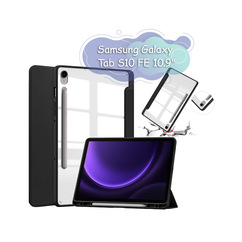 Чохол до планшета BeCover Soft Edge Samsung Galaxy Tab S10 FE (SM-X520/SM-X526) 10.9" Black (713300)
