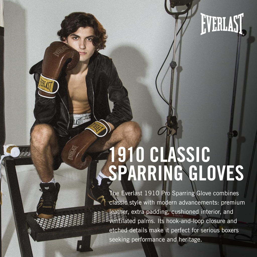 Боксерські рукавички Everlast 1910 Classic Training Glove P00002503 коричневий 16 унцій (009283610326) Боксерські рукавички Everlast 1910 Classic Training Glove P00002503 коричневий 16 унцій (009283610326)