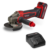 Sander Einhell PXC, TE-AG 18/125-2 Li, 18V, 4Ah, 125mm, 8500rpm, ZP, 2.32kg (4431190)
