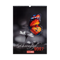 Buromax wall calendar A3 2027 year, 1 spring, Emphasis on color (BM.210602)