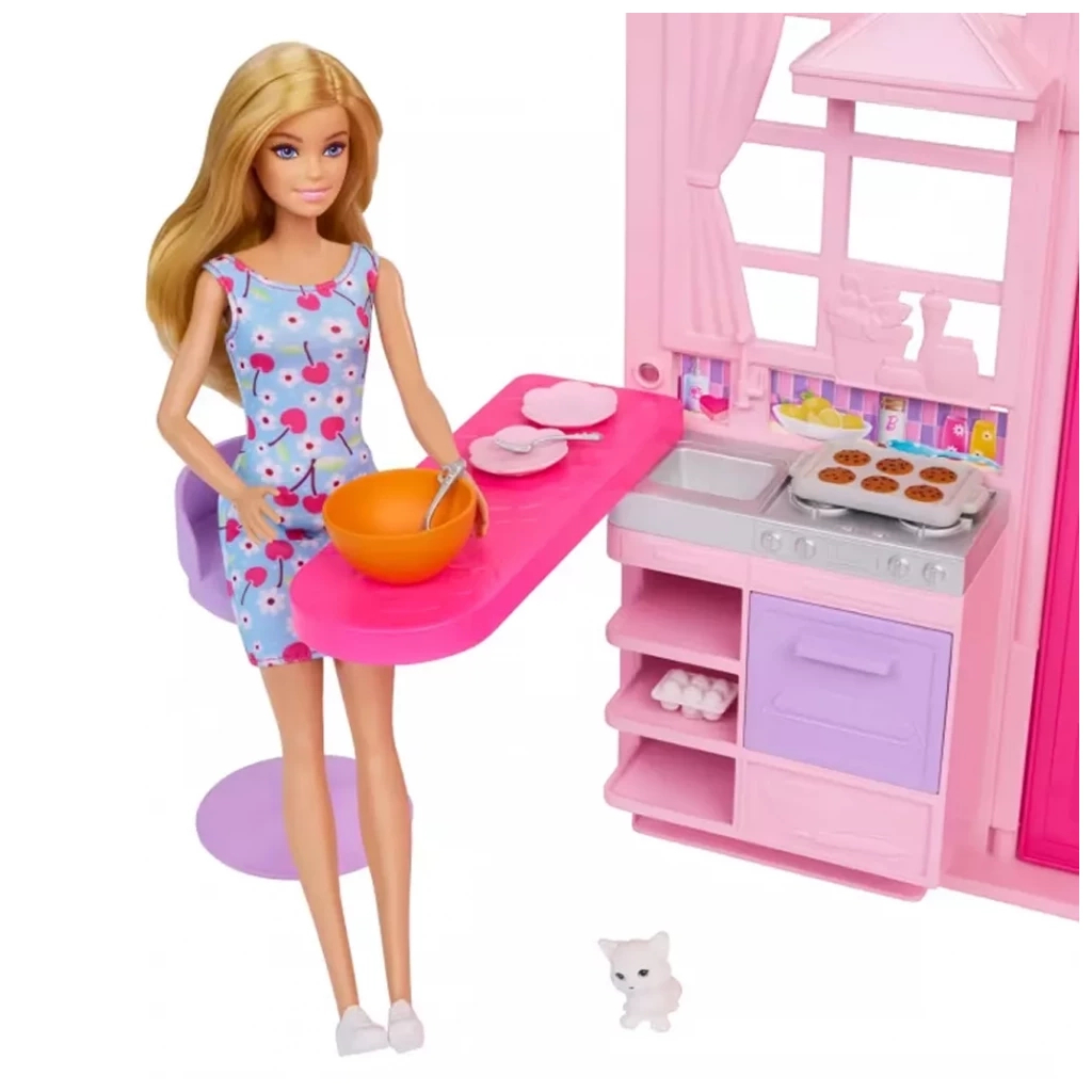 Ігровий набір Barbie Портативний будиночок Вихідні за містом (JMD27)